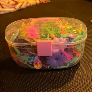 Flower Building Toy Set